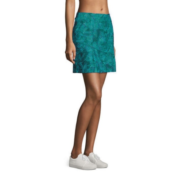 Made For Life Geometric Golf Skort Lapis New - Picture 3 of 4